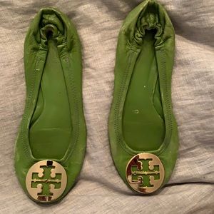 Authentic Tory Burch slip ons